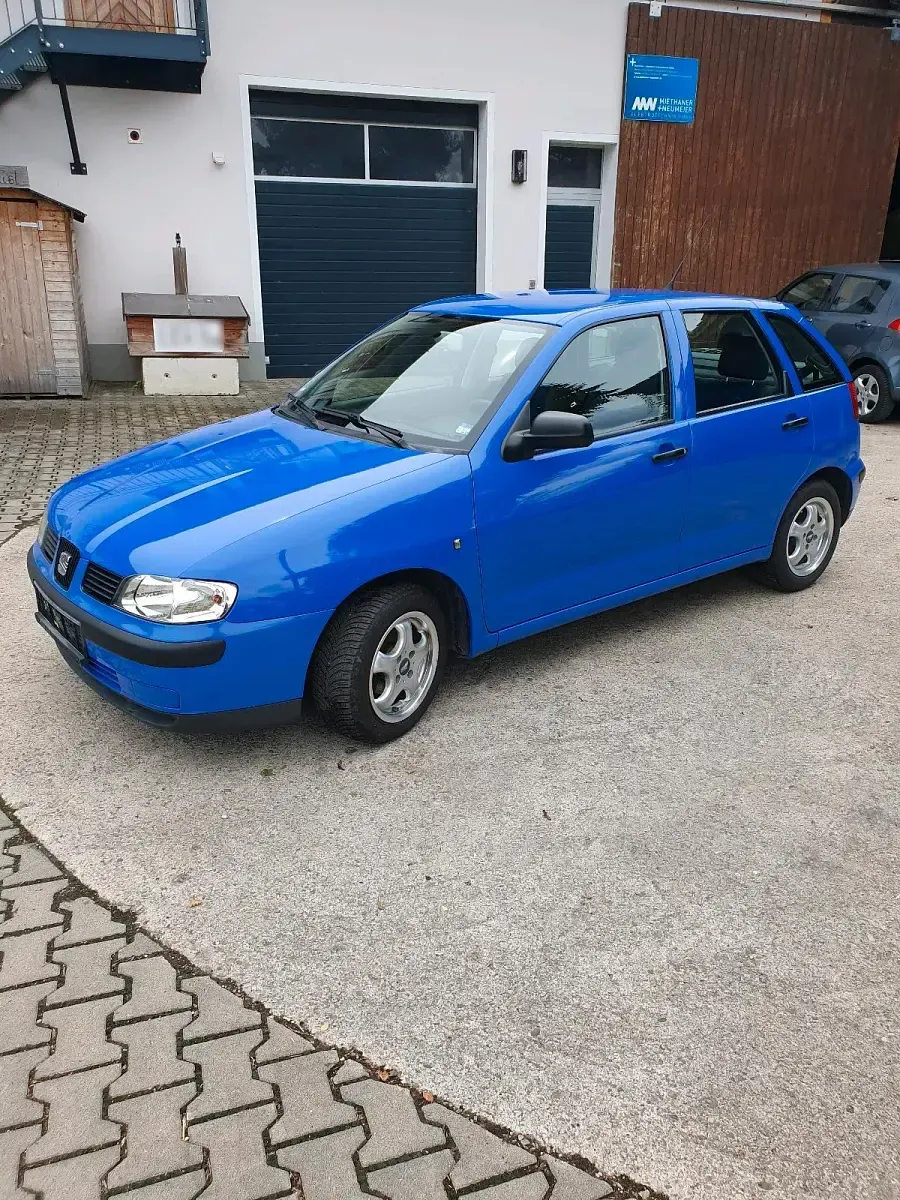Gebraucht Seat Ibiza 75 PS (55 kW) 2002 Blau Kleinwagen