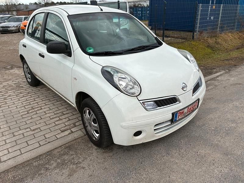 Gebraucht Nissan Micra Visia 65 PS (47 kW) 2009 Weiß Kleinwagen