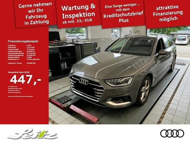 Terragrau metallic Gebraucht 2022 Audi A4 Advanced Plus Kombi | 30.498 € (Fairer Preis) - Bild 1/2