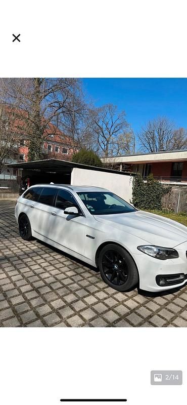 Gebraucht BMW 520 190 PS (139 kW) 2017 Weiß Kombi