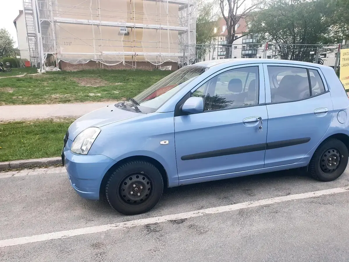 Używany Kia Picanto LX 65 KM (47 kW) 2007 Niebieski Hatchback