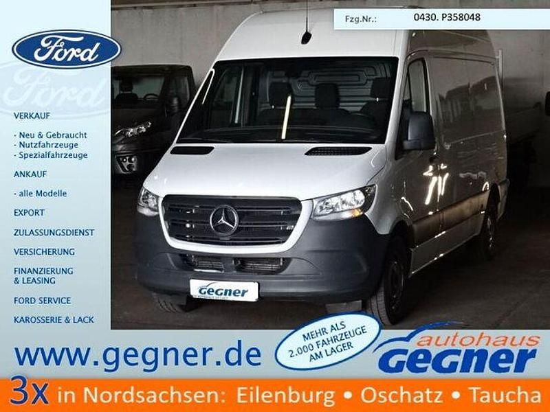 Weiss Gebraucht 2021 Mercedes Sprinter Van | 42.790 € (Superpreis) - Bild 1/4