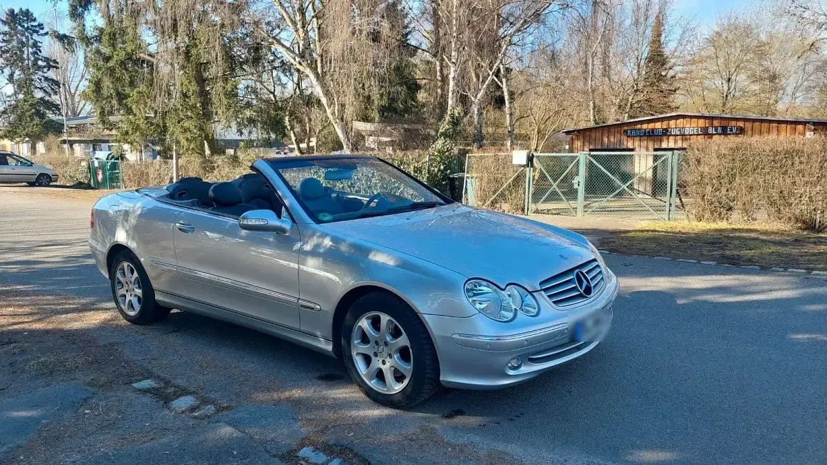 Gebraucht Mercedes CLK200 Elegance 163 PS (119 kW) 2004 Silber Cabrio