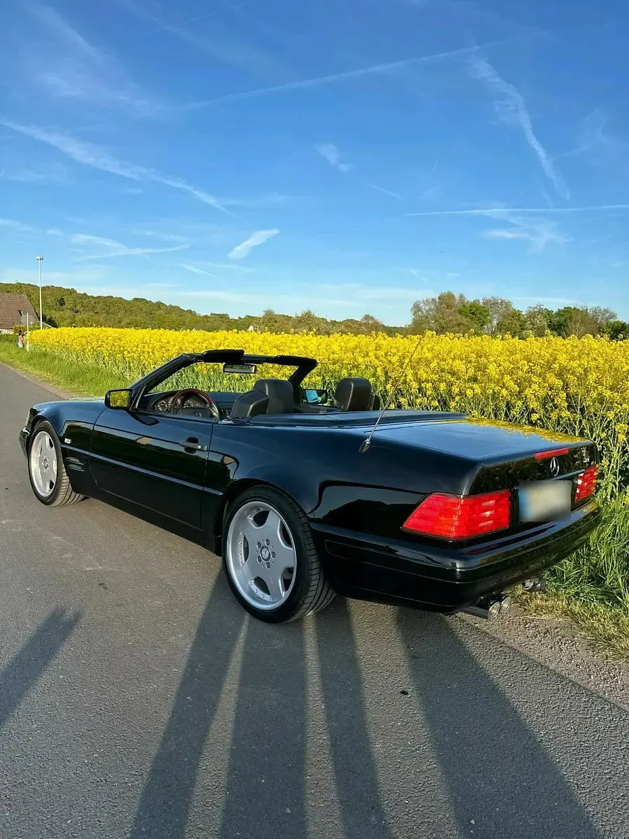 Gebraucht Mercedes SL280 193 PS (141 kW) 1997 Schwarz Cabrio