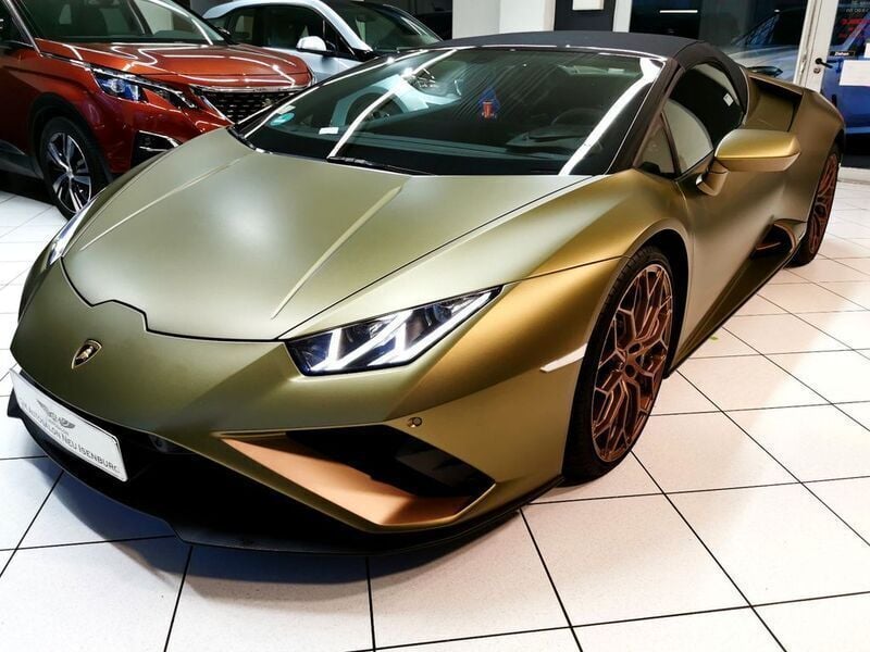 Gebraucht Lamborghini Huracán 610 PS (448 kW) 2022 Grün Cabrio