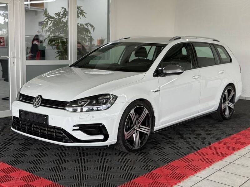 Weiß Gebraucht 2020 VW Golf VII R Kombi | 23.690 € (Guter Preis) - Bild 1/4