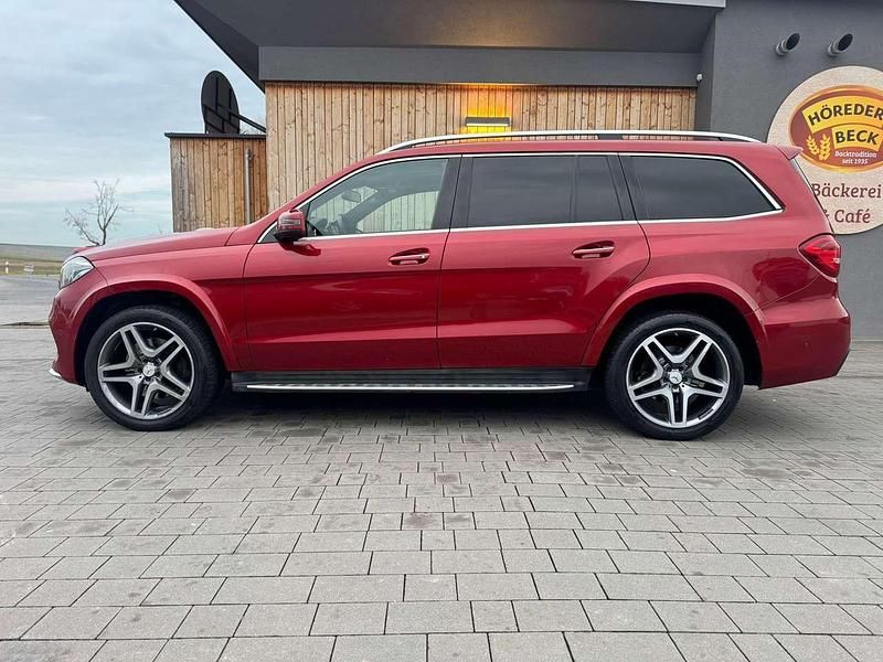Gebraucht Mercedes GLS500 455 PS (334 kW) 2016 Rot SUV