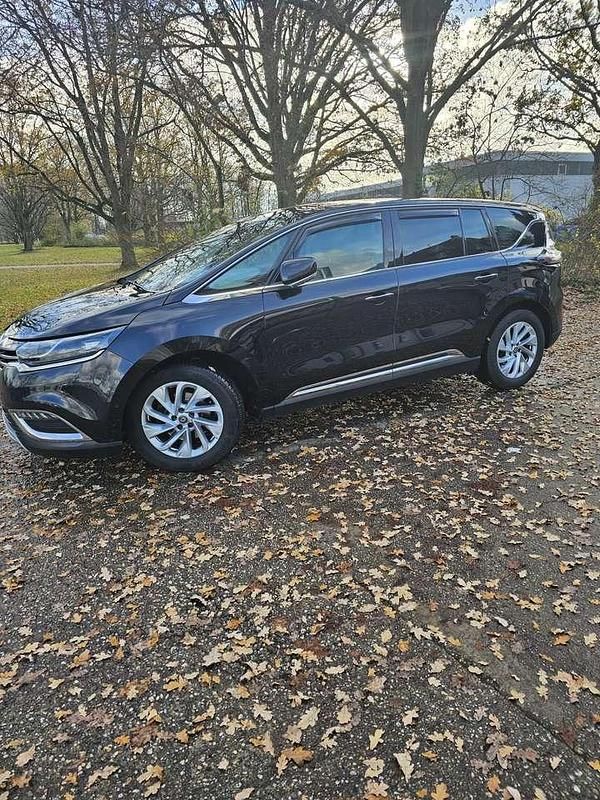 Gebraucht Renault Espace Intens 160 PS (117 kW) 2015 Schwarz Van / Kleinbus