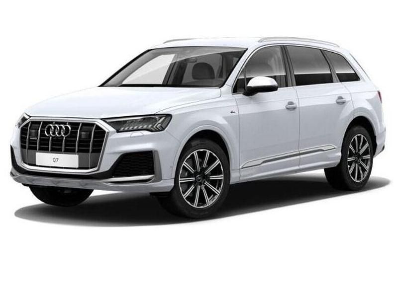 Gebraucht Audi Q7 S-Line 286 PS (210 kW) 2021 Gletscherweiß metallic SUV