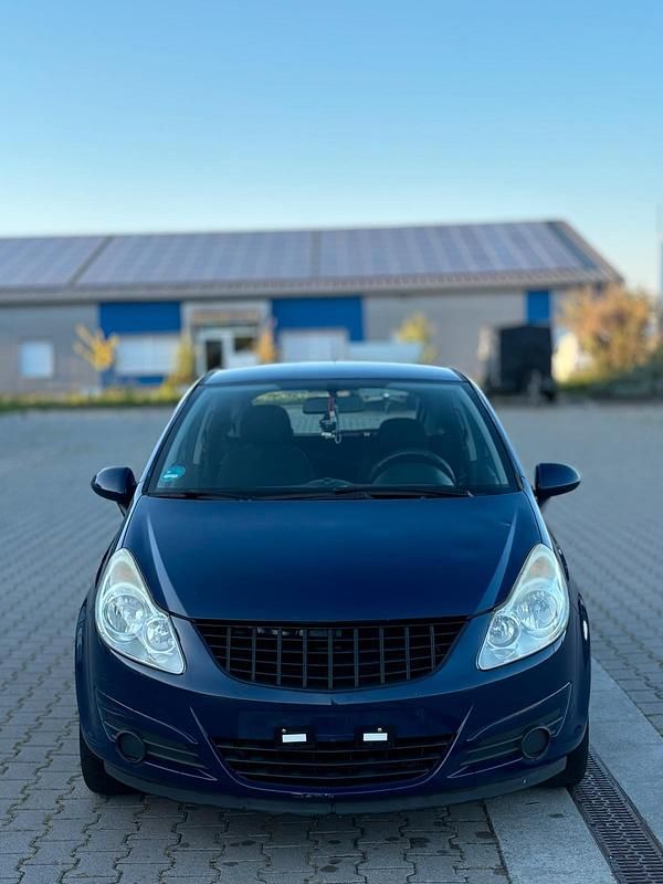 Blau Gebraucht 2009 Opel Corsa Selection Kleinwagen | 2.499 € (Fairer Preis) - Bild 1/4
