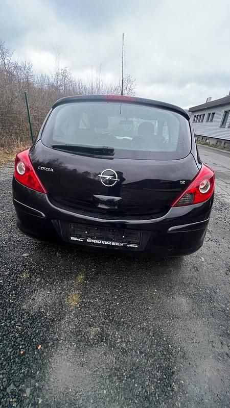 Gebraucht Opel Corsa 80 PS (58 kW) 2008 Schwarz Kleinwagen