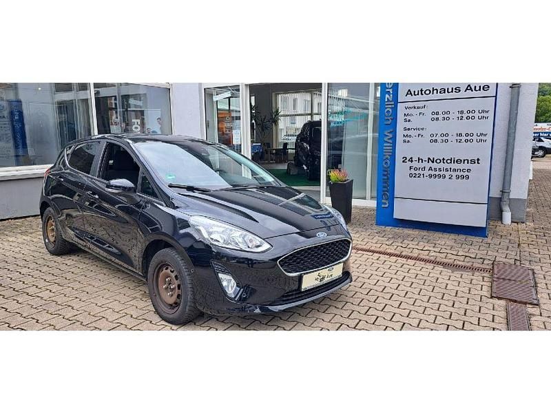 Iridiumschwarz metallic (metallic) Gebraucht 2018 Ford Fiesta Kleinwagen | 10.490 € (Fairer Preis) - Bild 1/4