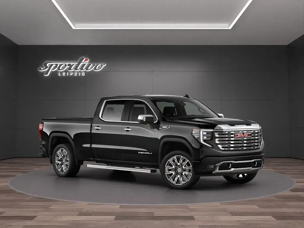 Ny GMC Sierra 305 HK (224 kW) 2026 Sort Pickup / Ladvogn