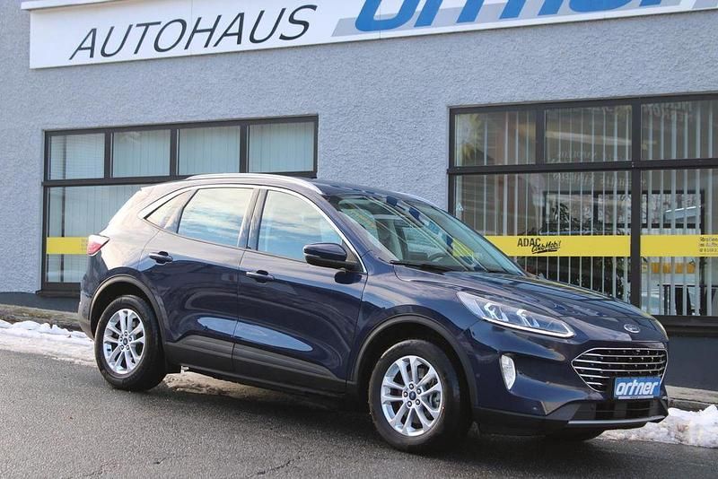 Blau Gebraucht 2021 Ford Kuga Titanium SUV | 15.700 € (Superpreis) - Bild 1/4