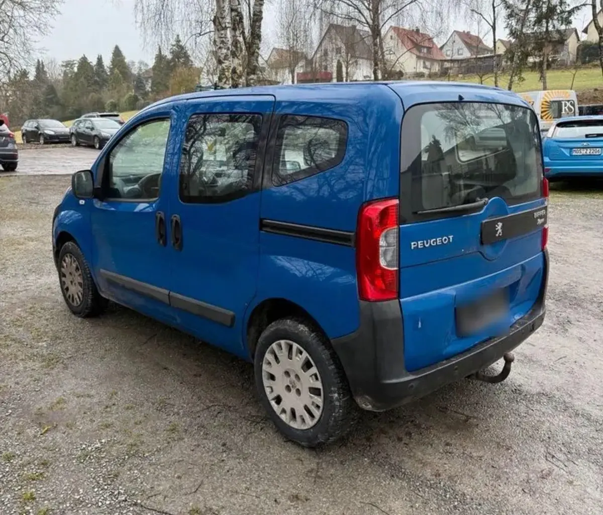 Gebraucht Peugeot Bipper 75 PS (55 kW) 2010 Blau Van / Kleinbus