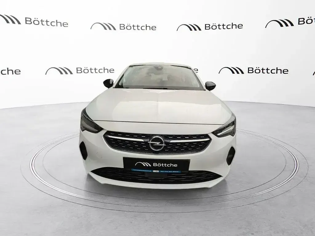 Gebraucht Opel Corsa Elegance 75 PS (55 kW) 2022 Jade weiss/arktis weiss Kleinwagen