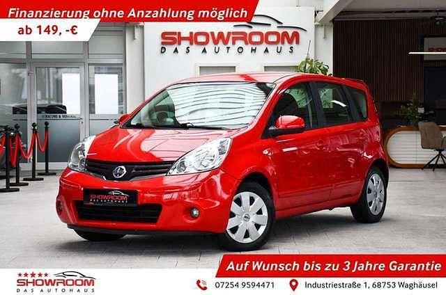 Gebraucht Nissan Note Acenta 110 PS (80 kW) 2009 Rot Van / Kleinbus