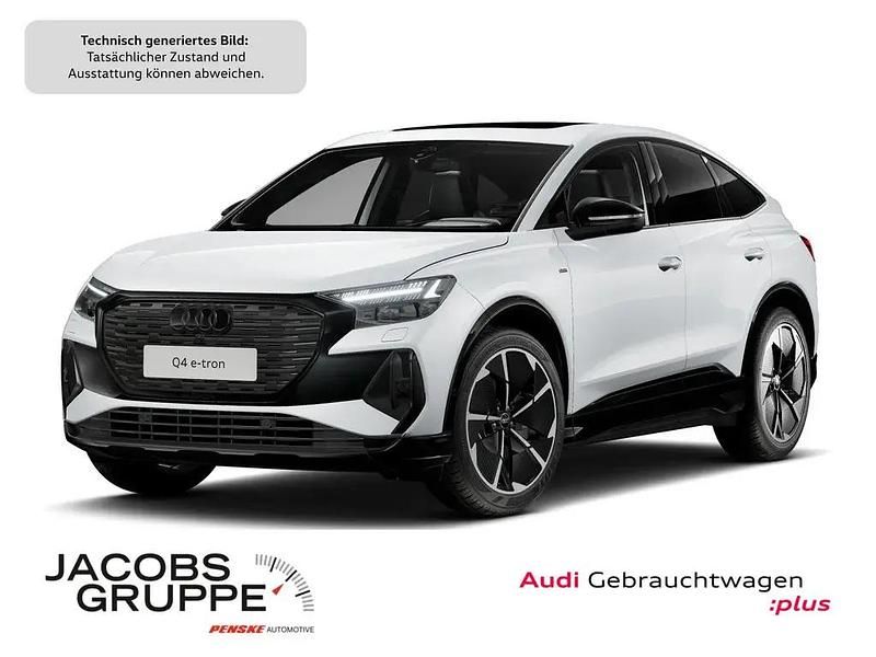 Weiß Gebraucht 2025 Audi Q4 Sportback e-tron Ambiente SUV | 56.479 € - Bild 1/3