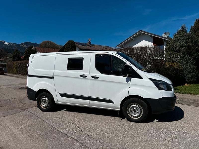 Gebraucht Ford Transit Custom 101 PS (74 kW) 2016 Weiß Van / Kleinbus
