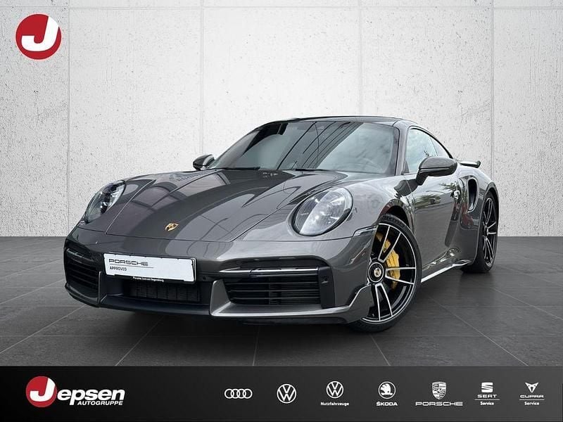 Achatgraumetallic Gebraucht 2022 Porsche 911 Turbo S Coupé | 229.900 € (Fairer Preis) - Bild 1/4