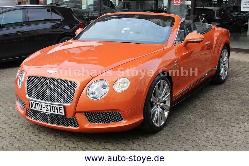 Orange Gebraucht 2015 Bentley Continental GT Convertible Mulliner Cabrio | 64.999 € - Bild 1/4
