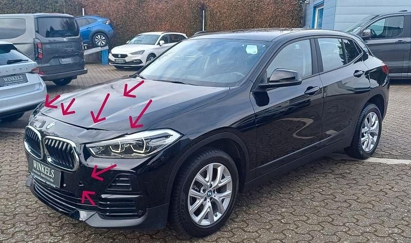 Schwarz Gebraucht 2023 BMW X2 Advantage SUV | 19.980 € (Guter Preis) - Bild 1/4