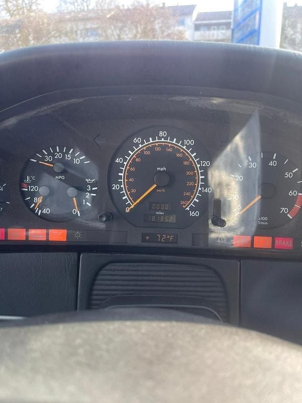 Gebraucht Mercedes S500 1995 Schwarz Limousine