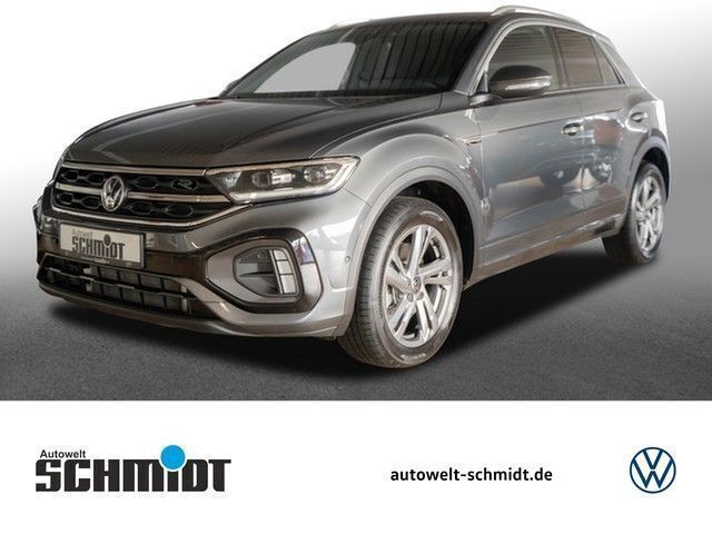 Indiumgrau metallic Gebraucht 2024 VW T-Roc R-line SUV | 31.800 € (Fairer Preis) - Bild 1/4