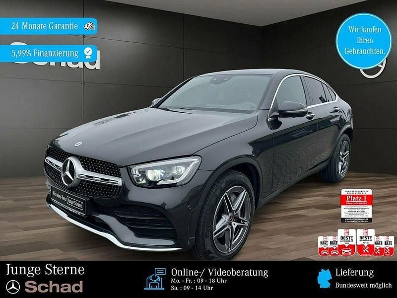 Lack graphitgrau Gebraucht 2023 Mercedes GLC220 AMG Coupé | 54.880 € (Superpreis) - Bild 1/4