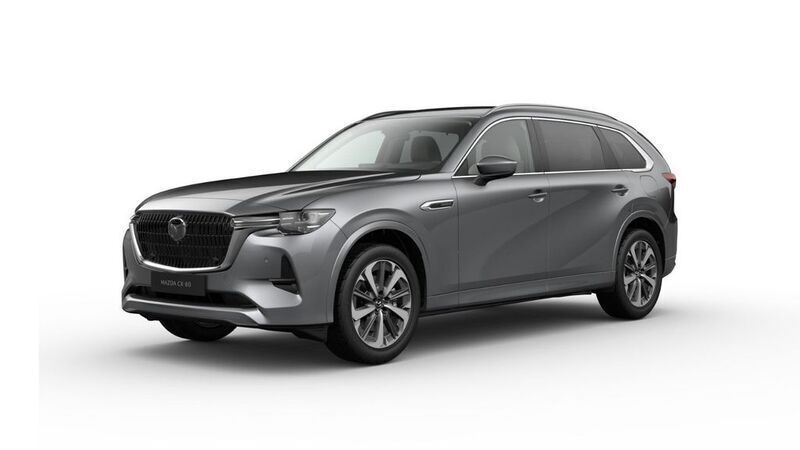 Grau Neu 2025 Mazda CX-80 Homura-Line SUV | 56.870 € (Fairer Preis) - Bild 1/4
