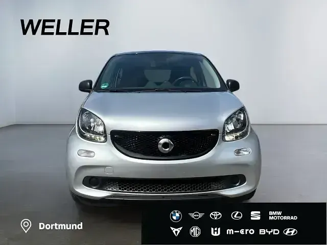 Occasion Smart ForFour Passion 71 ch (52 kW) 2018 Gris Citadine