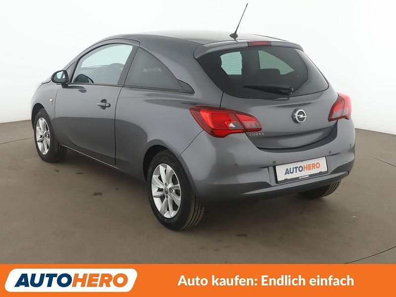 Gebraucht Opel Corsa drive 90 PS (66 kW) 2016 Grau Kleinwagen