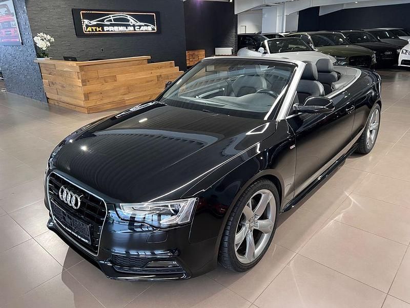 Gebraucht Audi A5 Cabriolet S-Line 224 PS (164 kW) 2014 Schwarz Cabrio