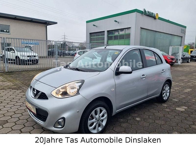 Gebraucht Nissan Micra Acenta 80 PS (58 kW) 2015 Silber Kleinwagen