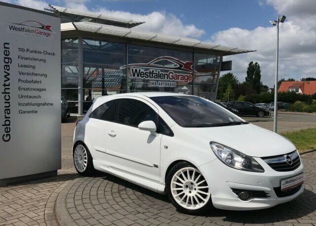 Gebraucht Opel Corsa OPC 90 PS (66 kW) 2008 Casablancaweiß Kleinwagen