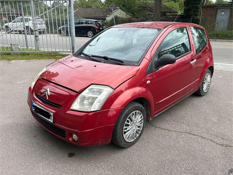 Rot Gebraucht 2006 Citroën C2 Style Kleinwagen | 999 € (Guter Preis) - Bild 1/4