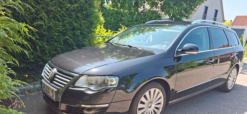 Schwarz Gebraucht 2009 VW Passat Sportline Kombi | 2.700 € (Superpreis) - Bild 1/3