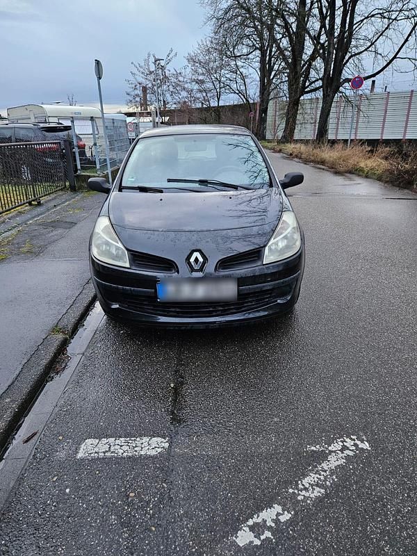 Schwarz Gebraucht 2008 Renault Clio III Kleinwagen | 1.300 € (Guter Preis) - Bild 1/4