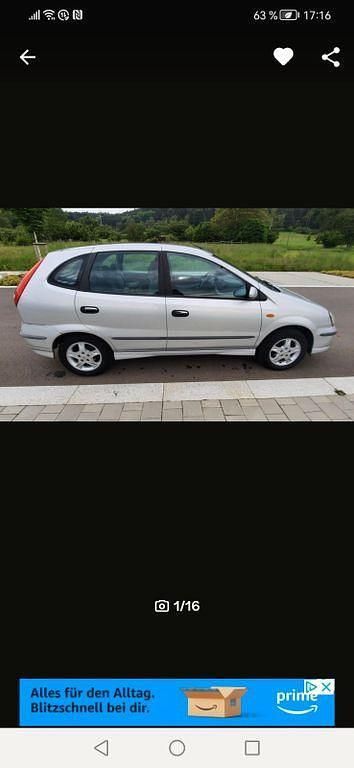 Silber Gebraucht 2006 Nissan Almera Tino Acenta Van / Kleinbus | 2.000 € (Fairer Preis) - Bild 1/4