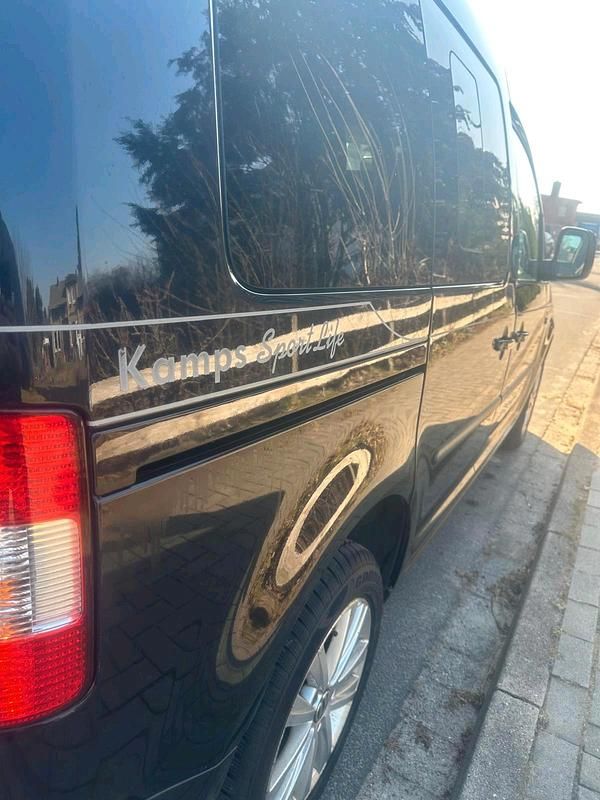 Gebraucht VW Caddy 105 PS (77 kW) 2009 Schwarz Van / Kleinbus