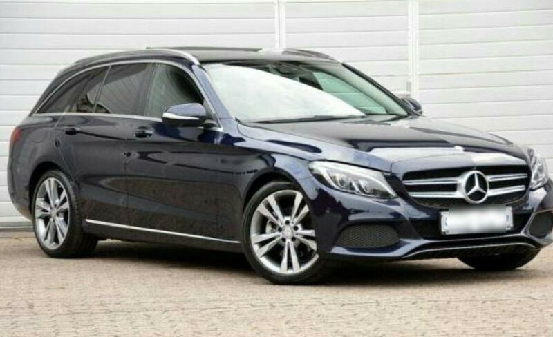Blau Gebraucht 2015 Mercedes C220 Avantgarde Kombi | 17.600 € - Bild 1/4