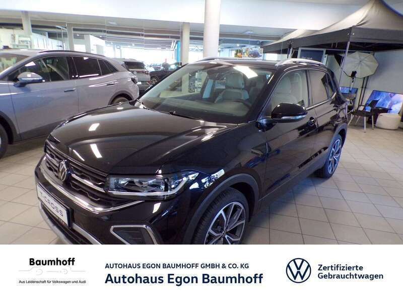 Schwarz Neu 2025 VW T-Cross Style SUV | 31.970 € (Etwas zu teuer) - Bild 1/4