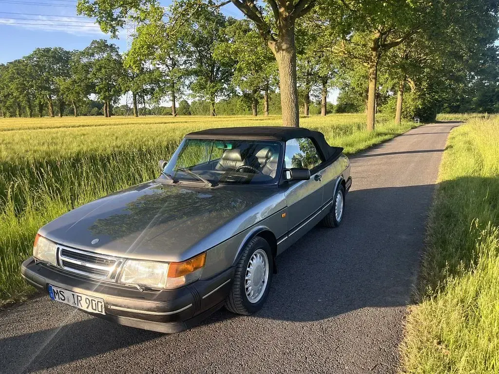 Gebraucht Saab 900 Cabriolet 141 PS (103 kW) 1994 Grau Cabrio
