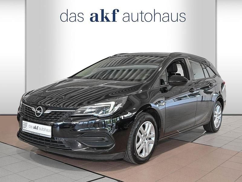 Onyx schwarz Gebraucht 2021 Opel Astra Edition Kombi | 14.950 € (Guter Preis) - Bild 1/4