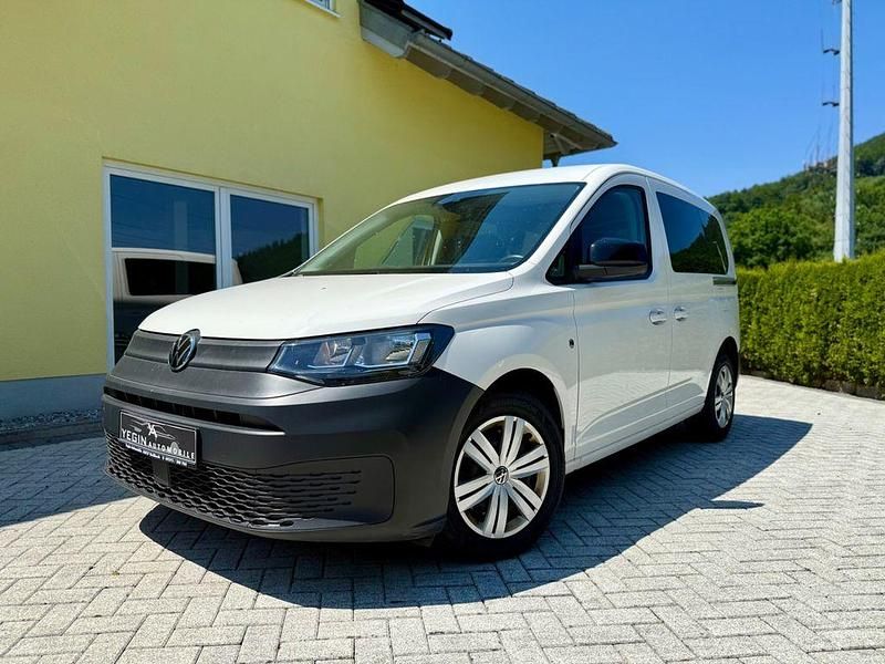 Gebraucht VW Caddy 122 PS (89 kW) 2021 Weiß Van / Kleinbus
