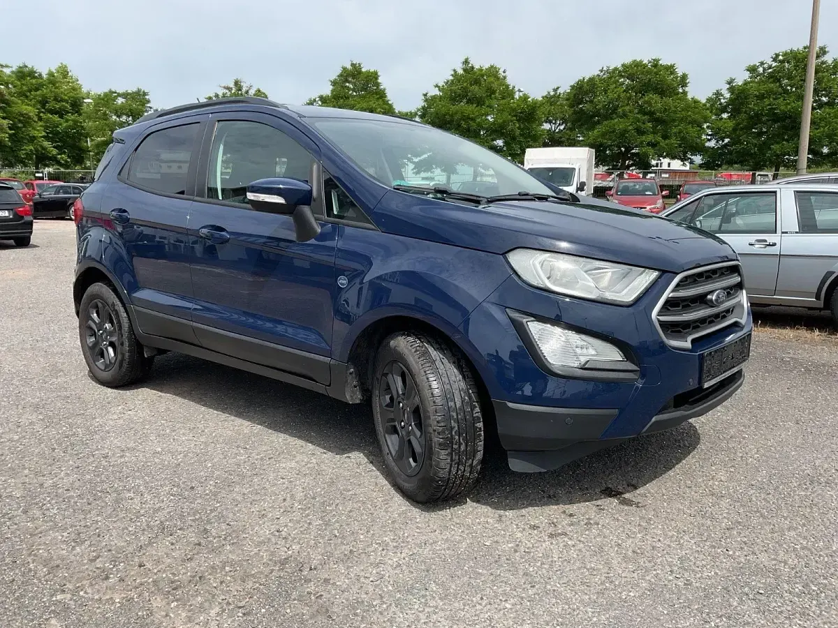 Gebraucht Ford Ecosport Cool & Connect 125 PS (91 kW) 2018 Blau SUV