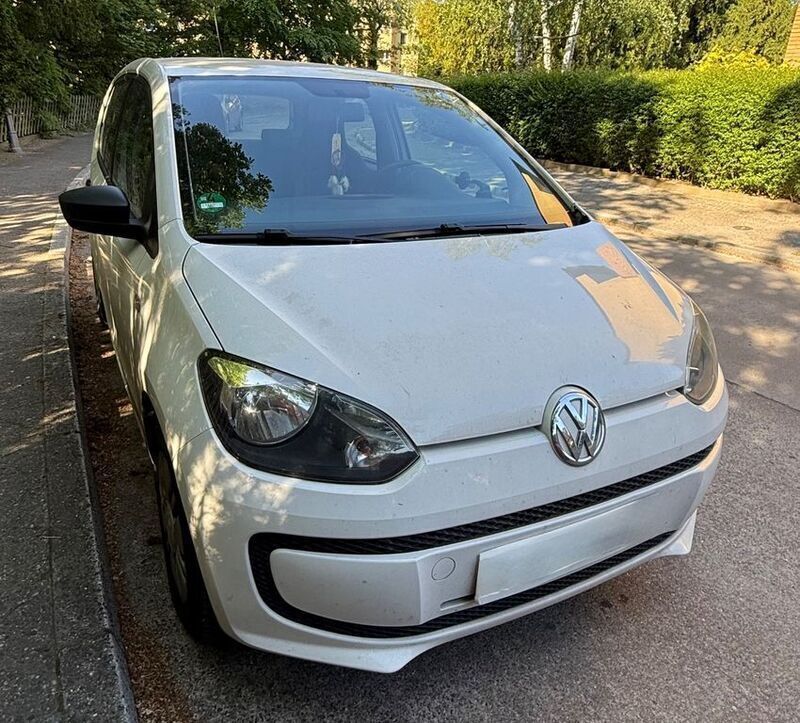 Weiß Gebraucht 2013 VW up! move up! Kleinwagen | 2.500 € (Etwas zu teuer) - Bild 1/4