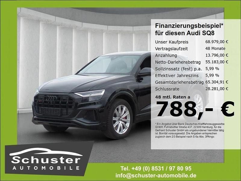 Gebraucht Audi SQ8 Ambiente 507 PS (372 kW) 2023 Schwarz SUV