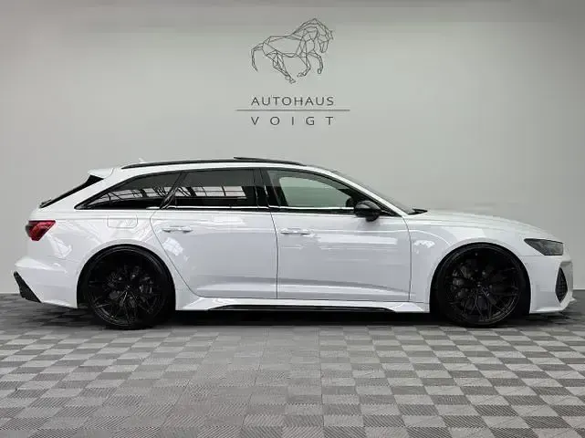 Gebraucht Audi RS6 Sport 600 PS (441 kW) 2020 Gletscherweiã metallic Kombi