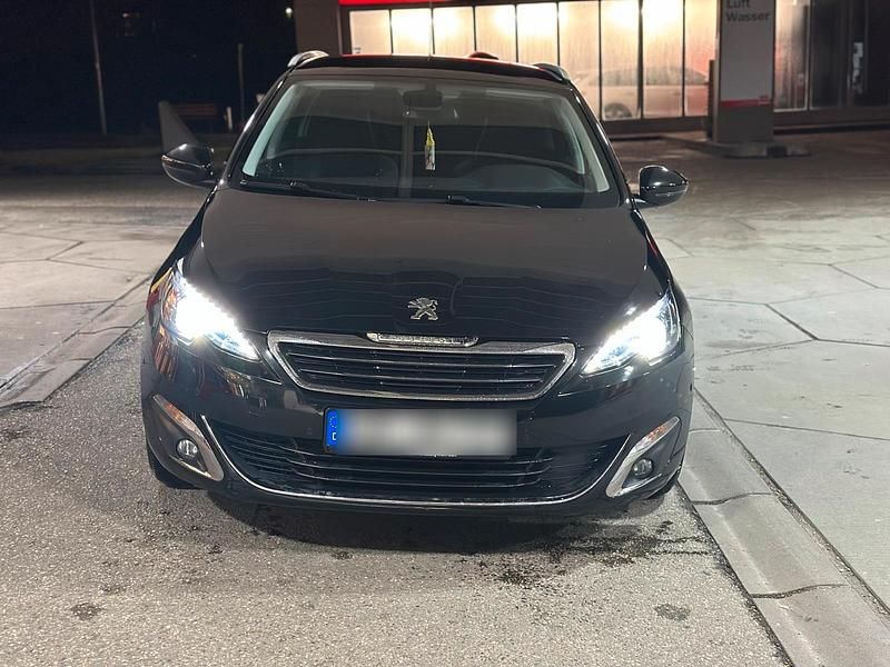 Schwarz Gebraucht 2016 Peugeot 308 Allure Kombi | 8.200 € (Guter Preis) - Bild 1/4
